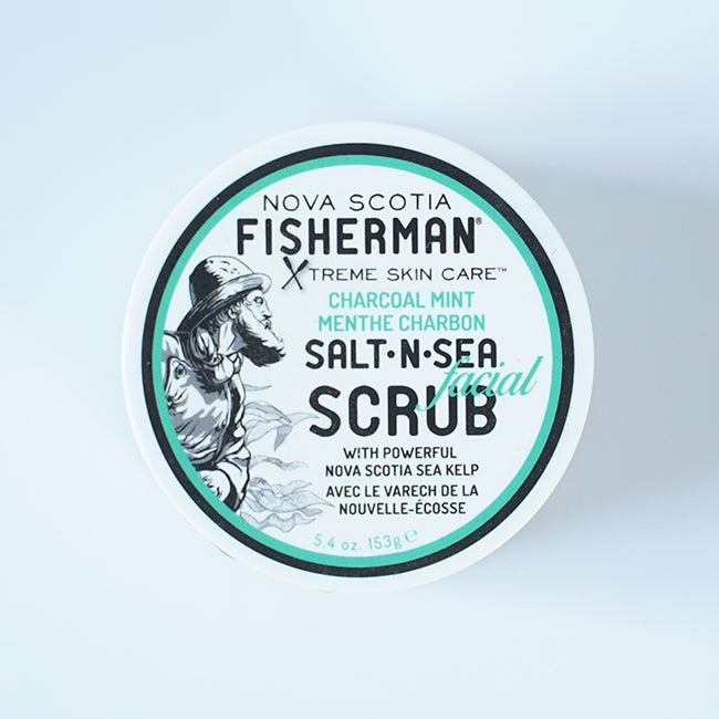 NOVA SCOTIA FISHERMAN  SALT-N-SEA FACIAL SCRUB CHARCOAL MINT / ノバスコシアフィッシャーマン フェイススクラブ チャコールミント