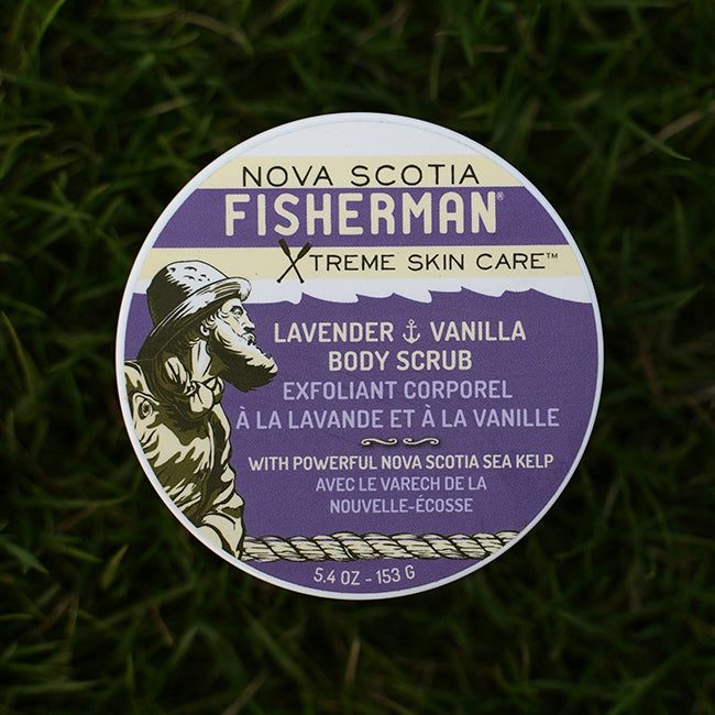 NOVA SCOTIA FISHERMAN  SALT-N-SEA BODY SCRUB LAVENDER ＆ VANILA / ノバスコシアフィッシャーマン ボディスクラブ ラベンダー&バニラ
