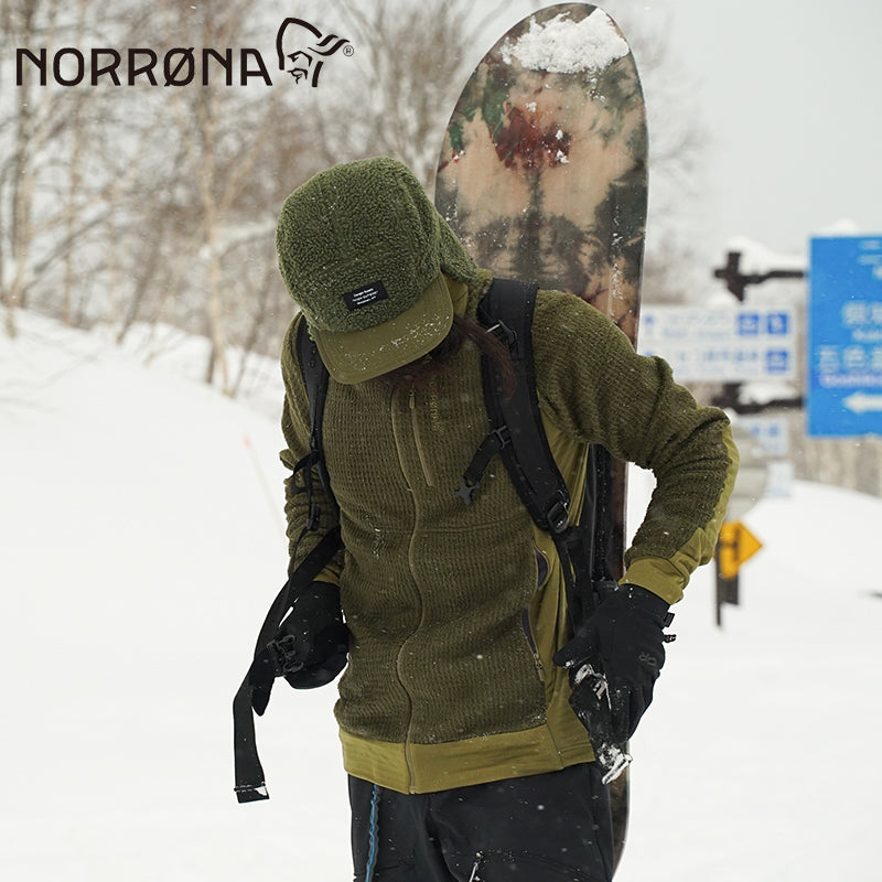 Norrona falketind Alpha120 Zip Hood (M) / ノローナ フォルケティンアルファ120ジップフード