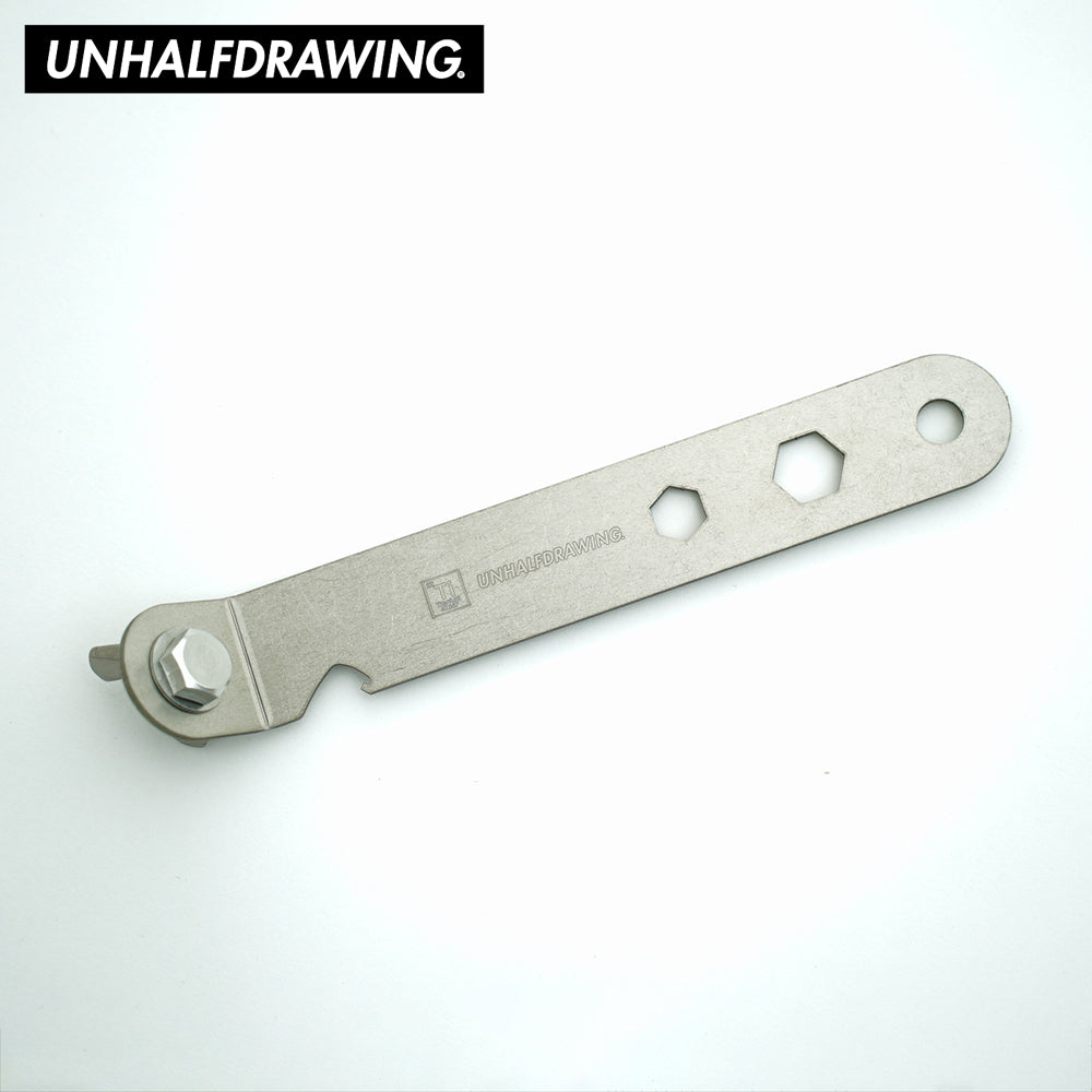 UNHALFDRAWING タビ鉄 Titanium handle TP270