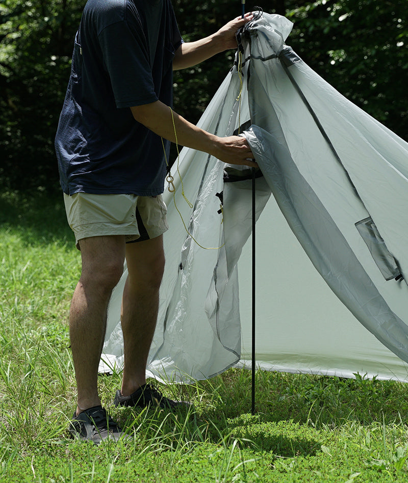 カーボンポール124cm　ルナーソロ