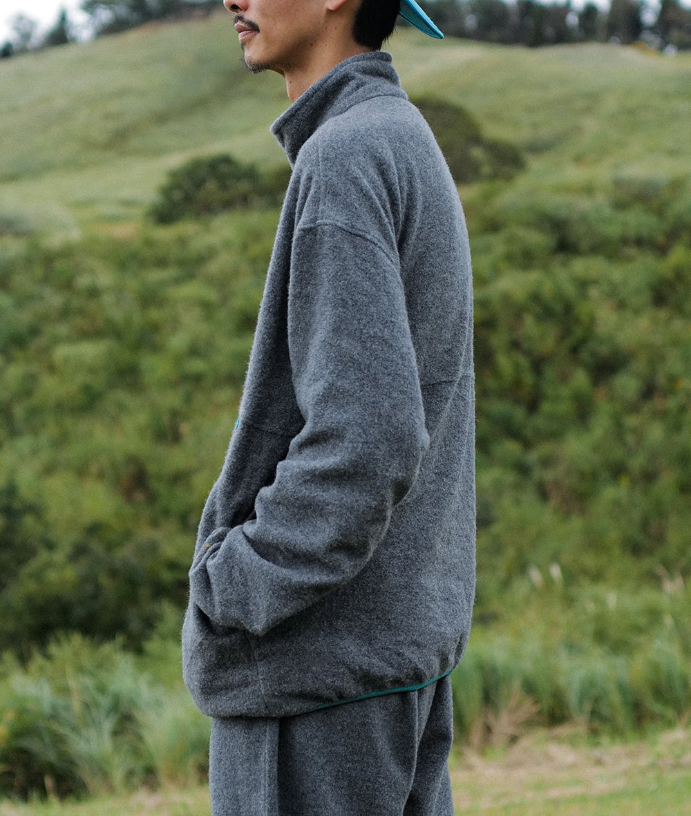 AXESQUIN × Moonlightgear WOOL FLEECE PULLOVER 軽Edition