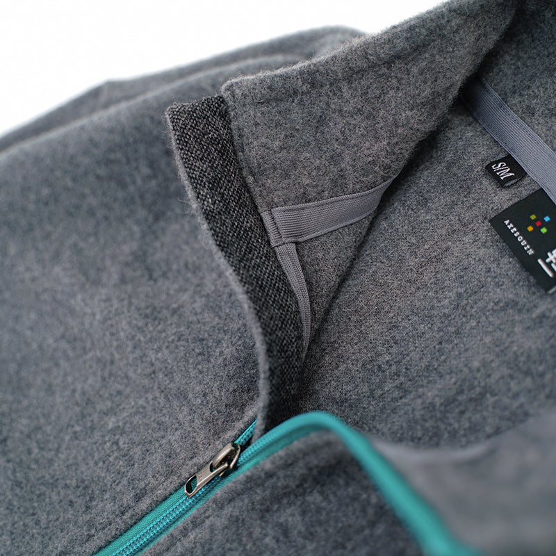 AXESQUIN × Moonlightgear  WOOL FLEECE PULLOVER 軽Edition