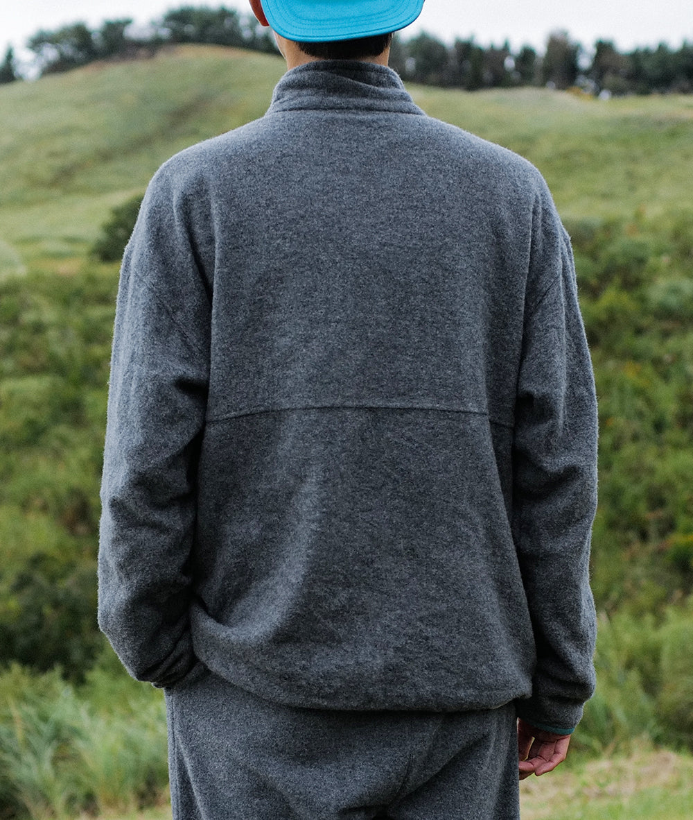 AXESQUIN × Moonlightgear  WOOL FLEECE PULLOVER 軽Edition