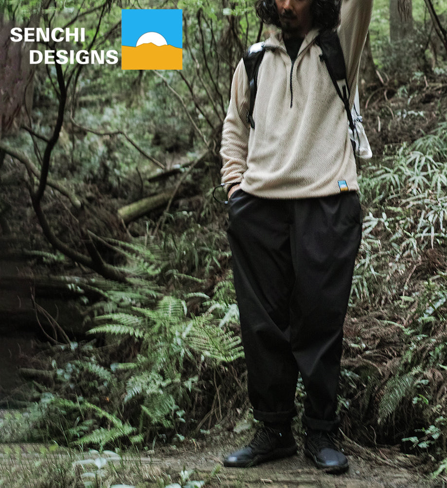 Senchi Designs ALPHA 90 HOODIE W/ HALF ZIP / センチデザイン センチデザイン アルファ90フーデ