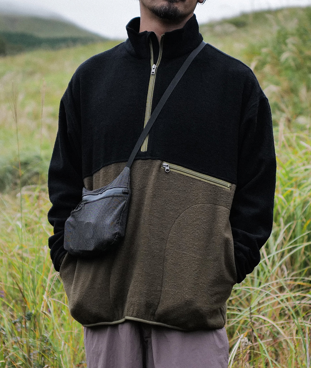 AXESQUIN × Moonlightgear WOOL FLEECE PULLOVER 軽Edition