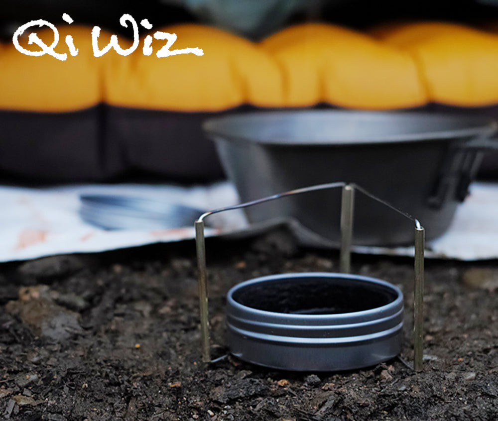 Qiwiz / Hinge Pot Support & DualFuel Burner