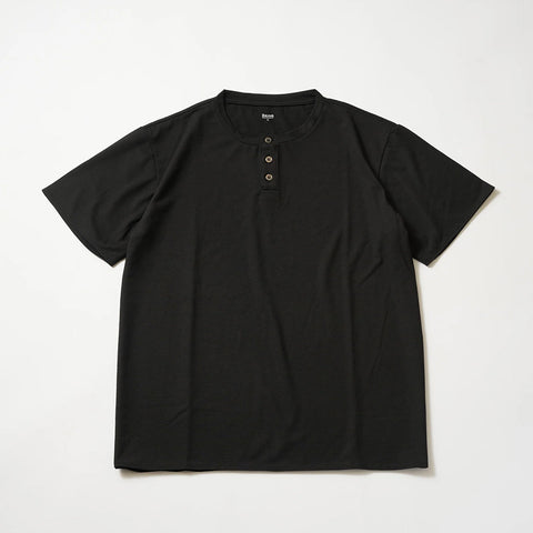BRING / WUNDERWEAR IMMERSION HENRY NECK T-SHIRT