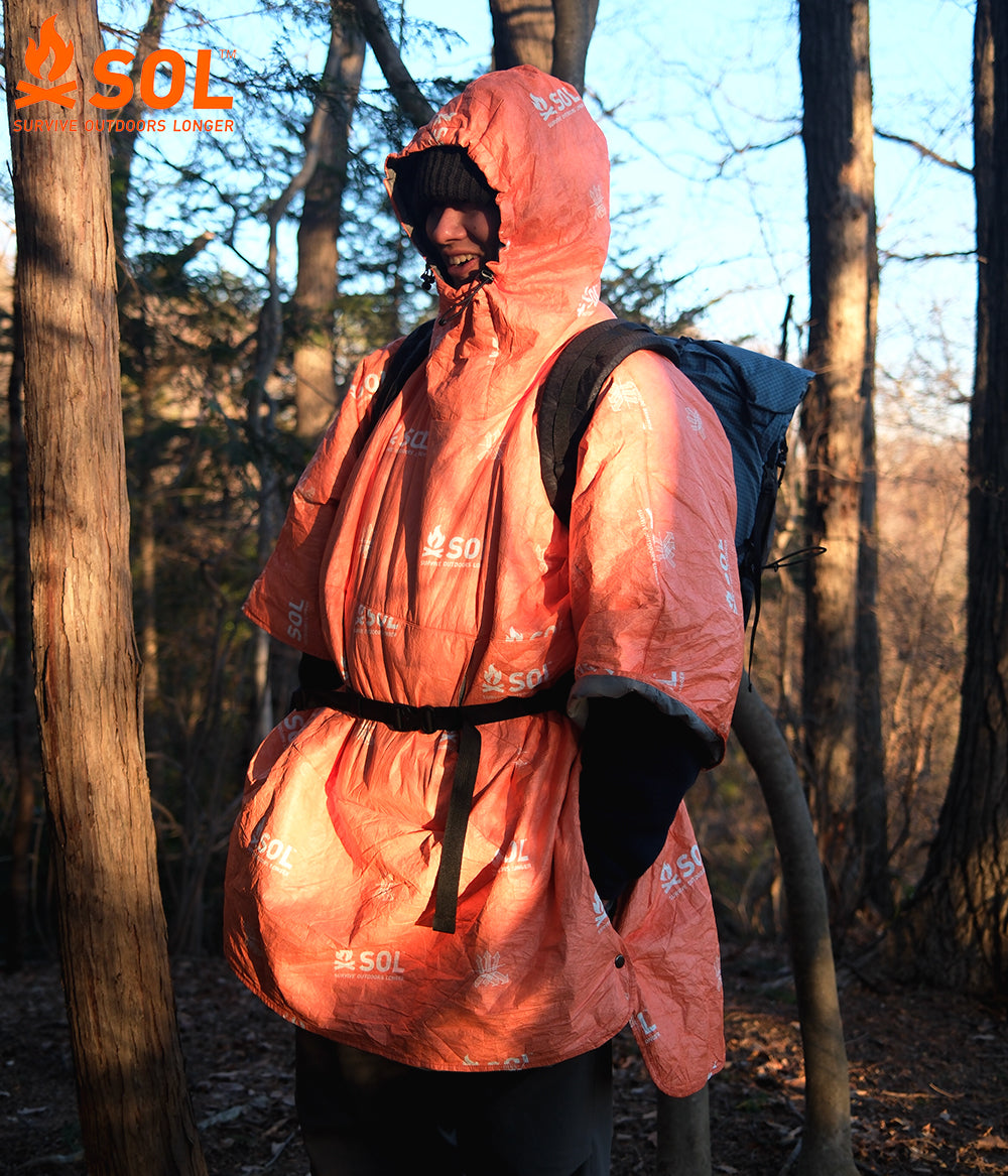 SOL inslated poncho / SOL エスケープインスレーテッドポンチョ