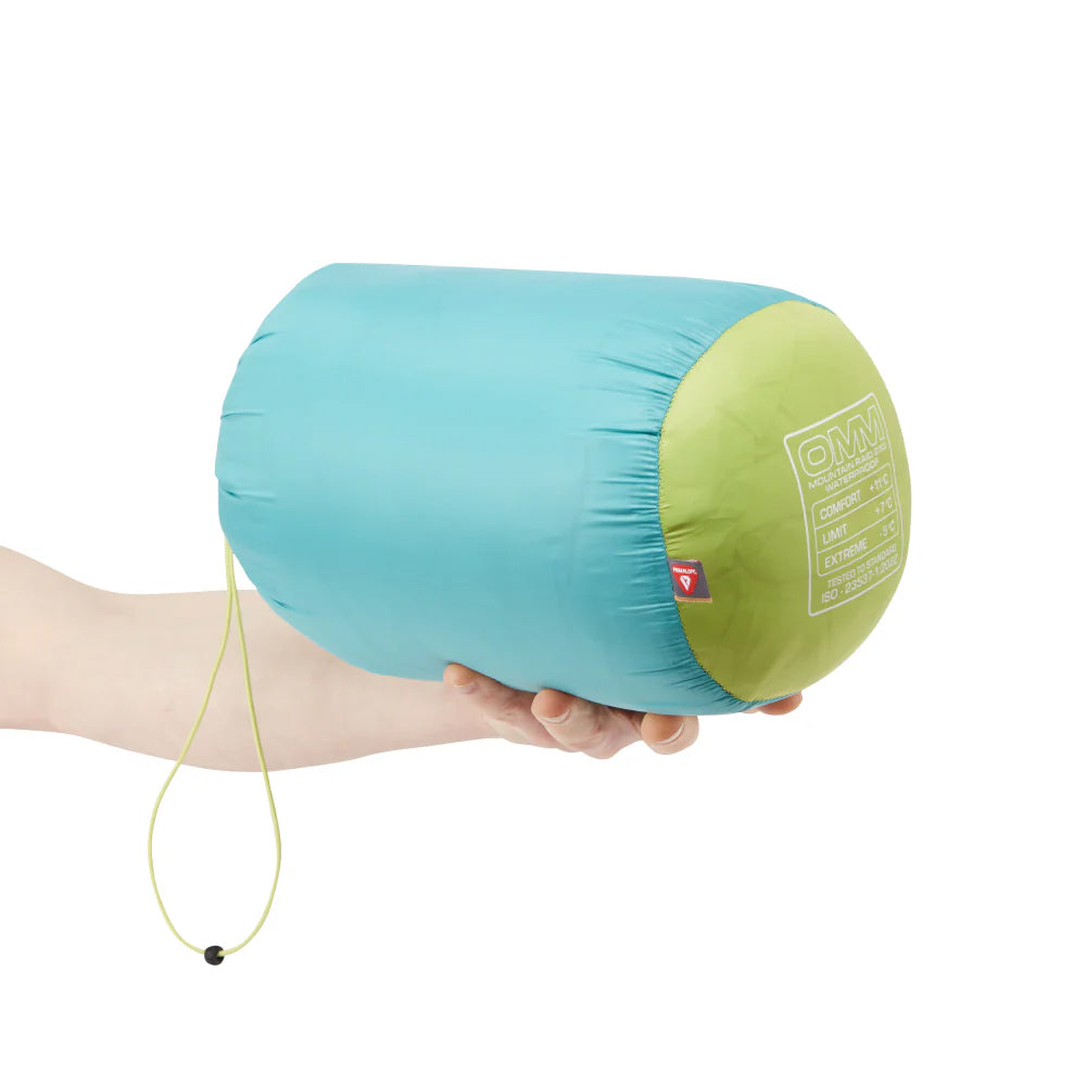 OMM Mountain Raid 233 寝袋 ライムグリーン OMM Mountain Raid 233 / OMM マウンテンレイド 233