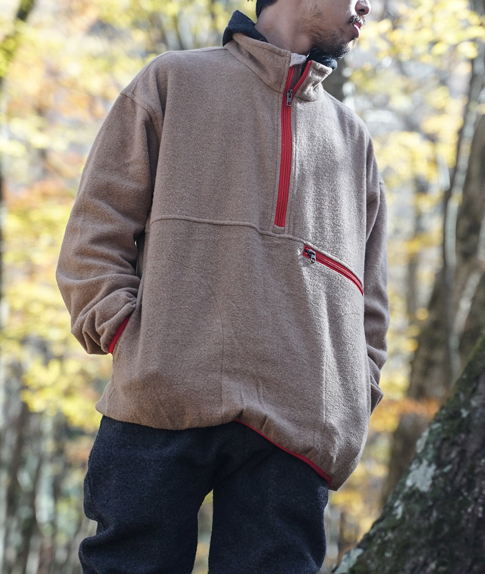 AXESQUIN × Moonlightgear  WOOL FLEECE PULLOVER 軽Edition