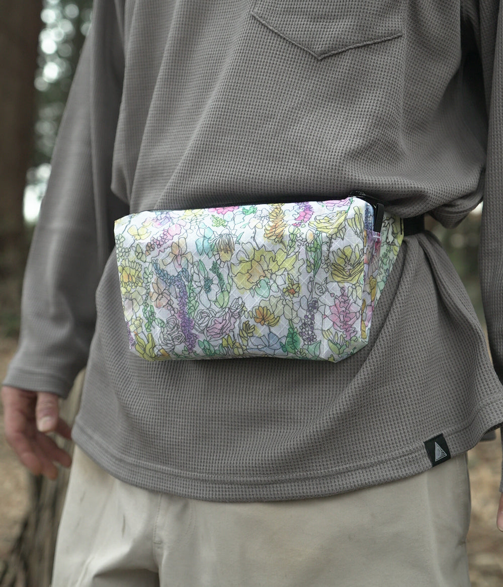 HIGH TAIL DESIGNS × Hannah Beimborn / Watercolor Series The Ultralight Fanny Pack  TX95
