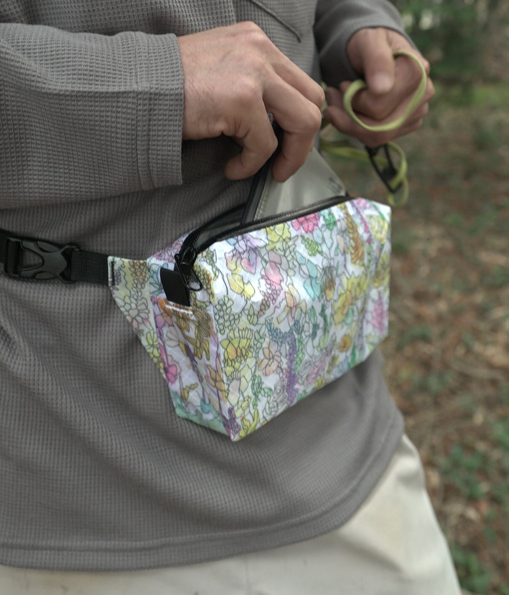 HIGH TAIL DESIGNS × Hannah Beimborn / Watercolor Series The Ultralight Fanny Pack  TX95