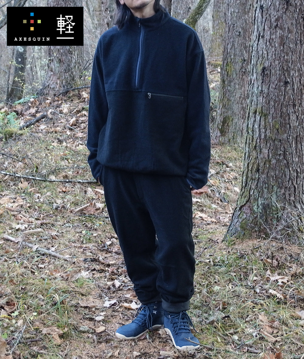 AXESQUIN × Moonlightgear WOOL FLEECE PULLOVER 軽Edition