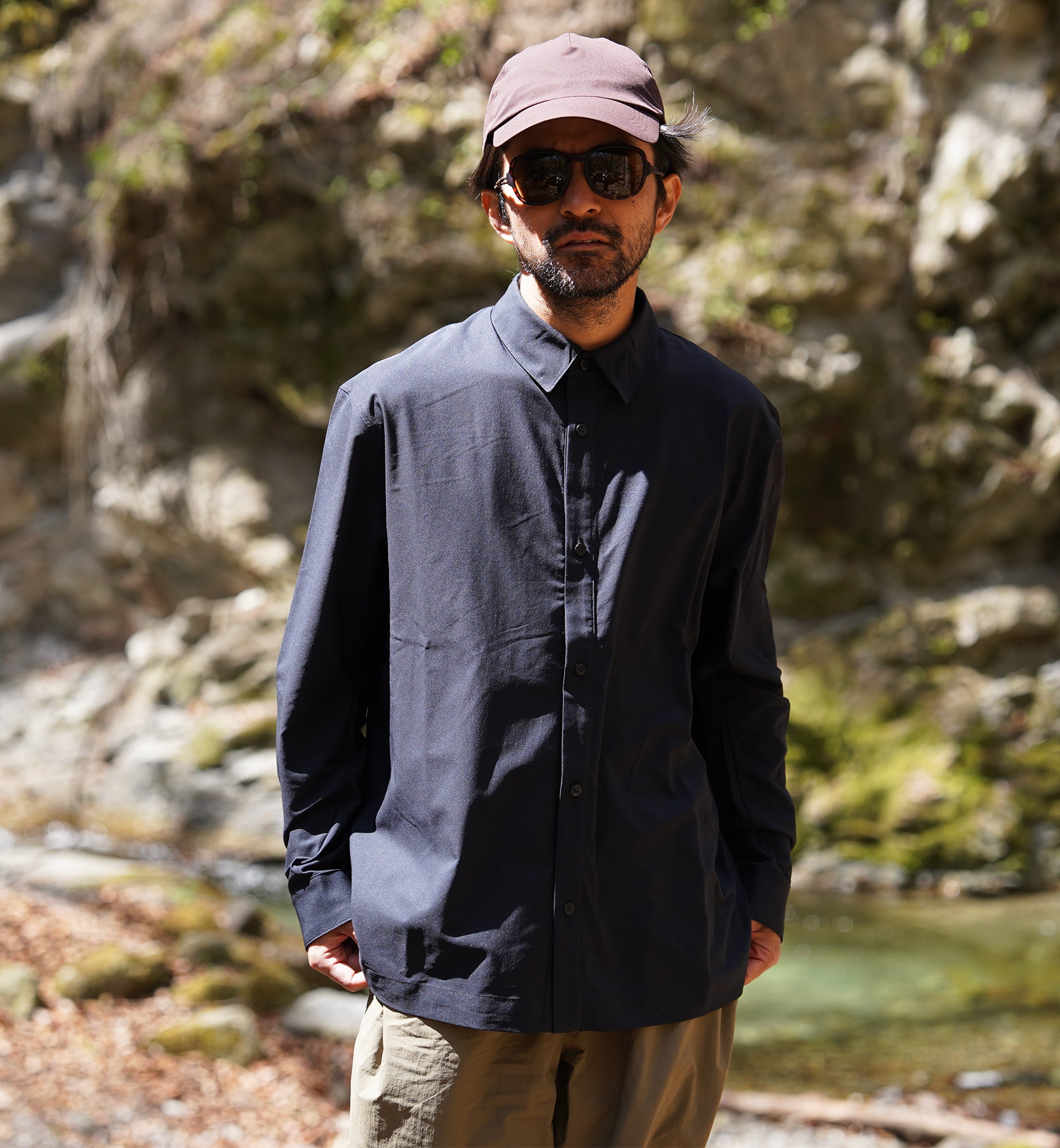 HOUDINI  Ms Symbio Base Shirt / フーディニ メンズ シムバイオ　ベース　シャツ