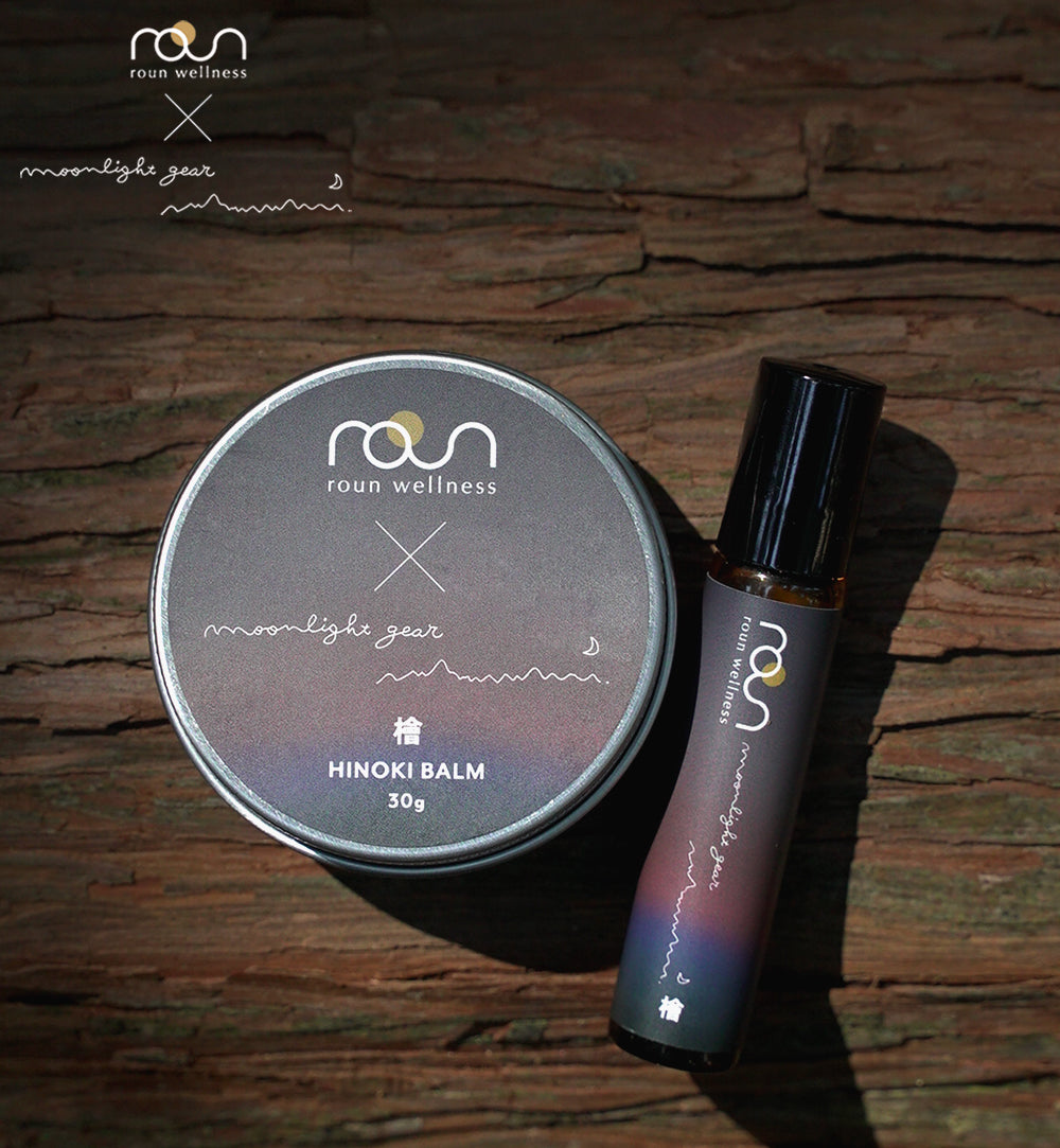 roun × Moonlight Gear HINOKI バーム & ロールオン