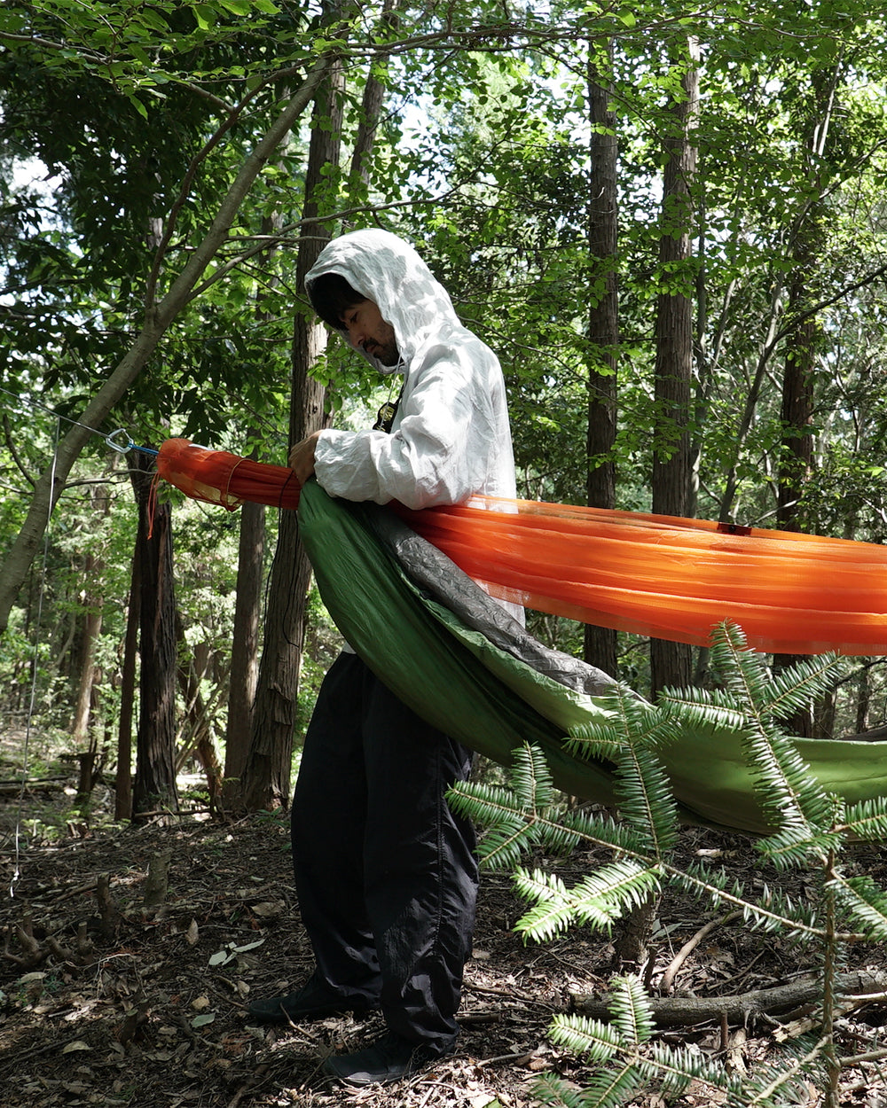 JINDAIJI MOUNTAIN WORKS × Moonlightgear / Cloud Mesh Hammock 軽Edition