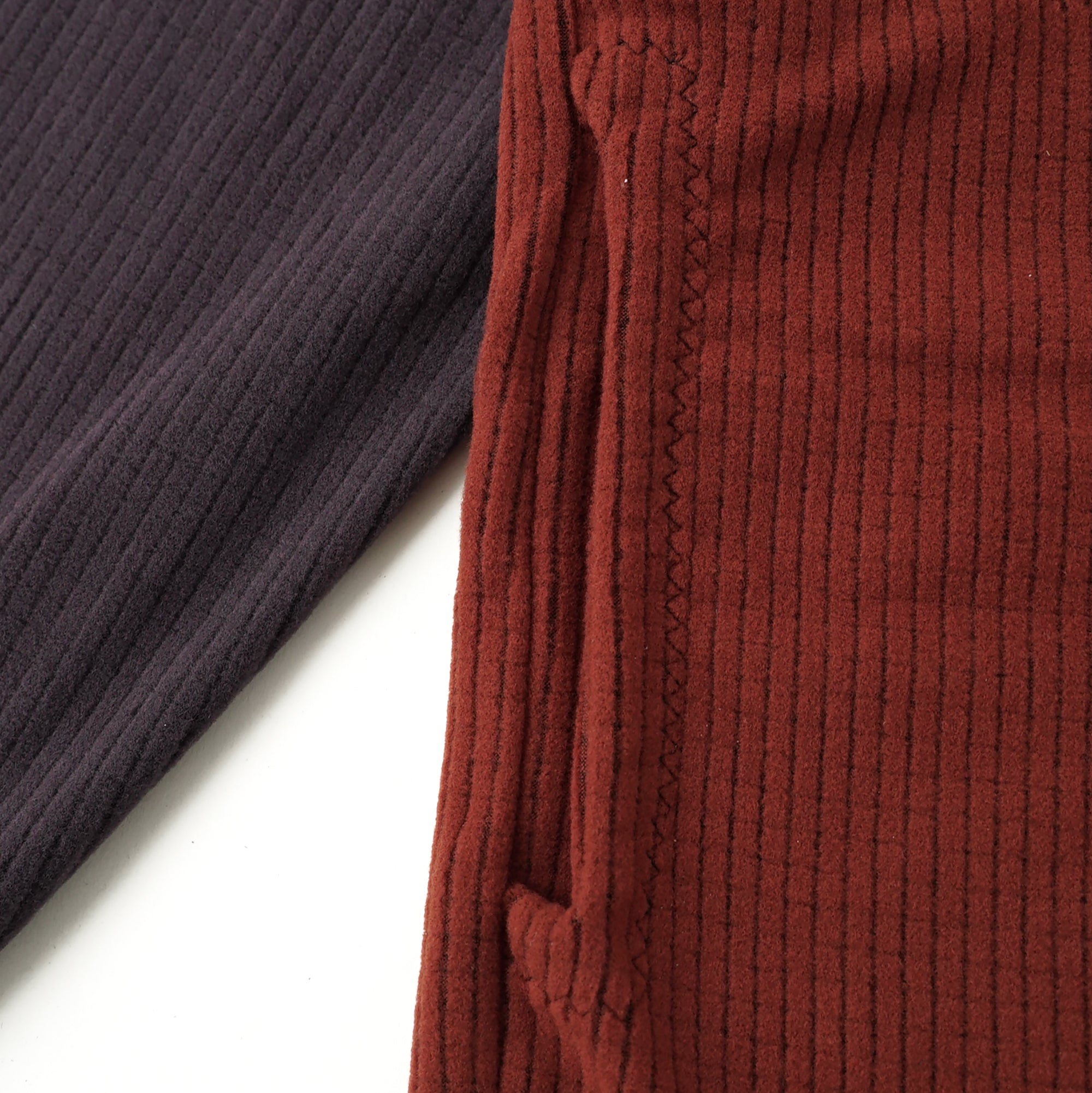 Sambob Microgrid Hoodie - midnight purple / サンボブ マイクログリッドフーディ ミッドナイトパープル