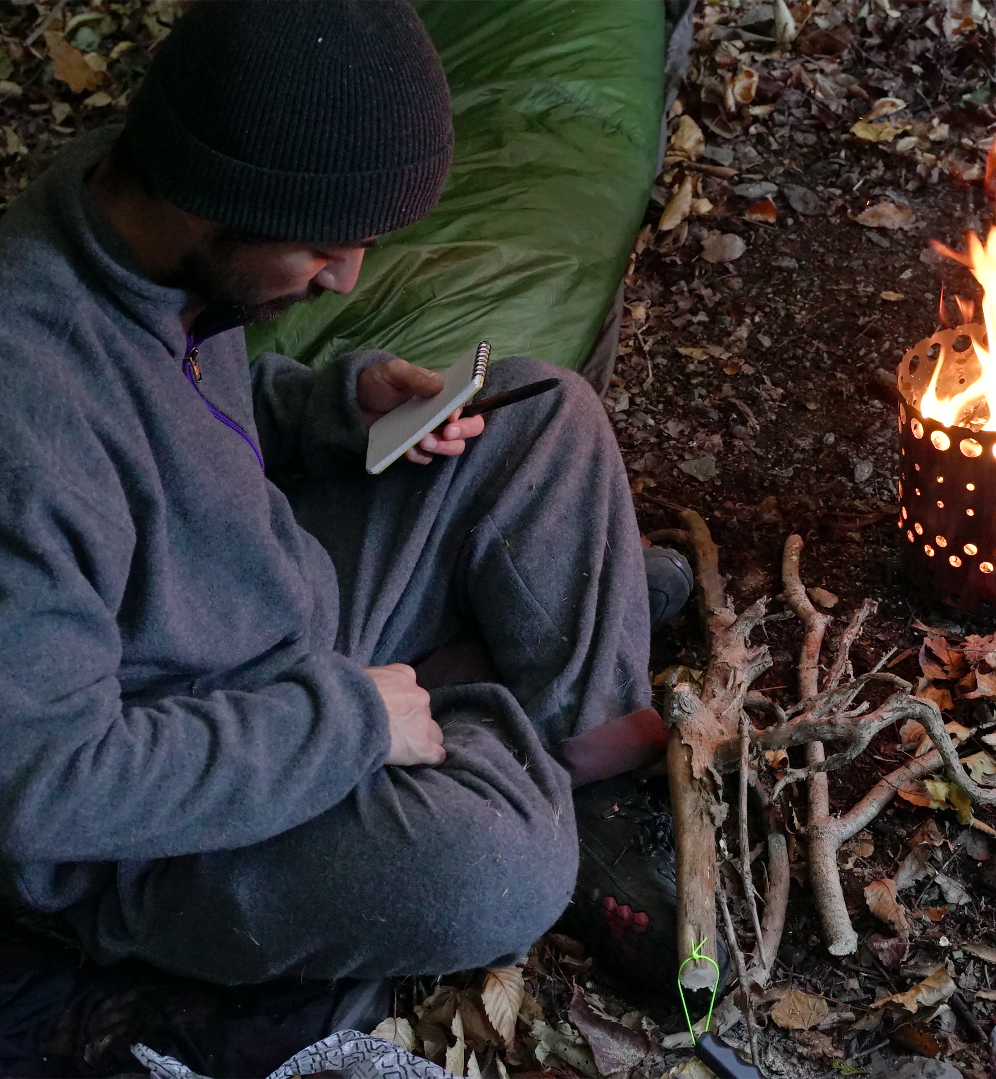 AXESQUIN × Moonlightgear WOOL FLEECE BOTTOMS 軽Edition