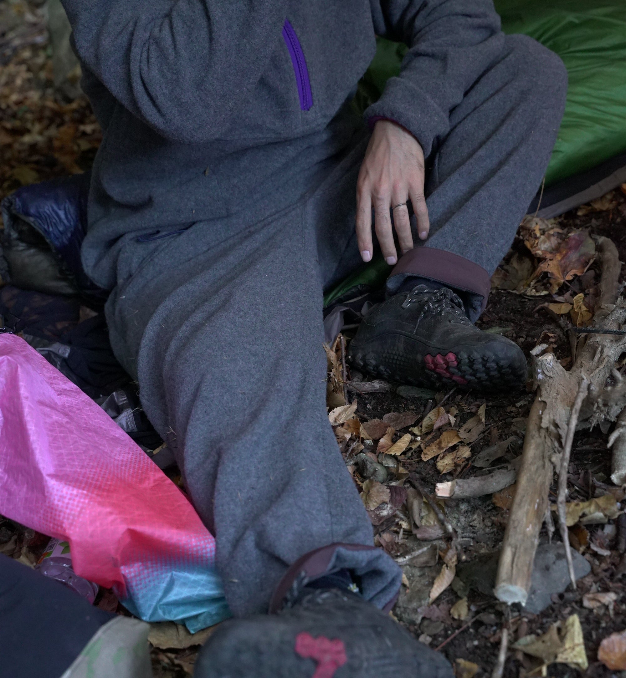 AXESQUIN × Moonlightgear WOOL FLEECE BOTTOMS 軽Edition