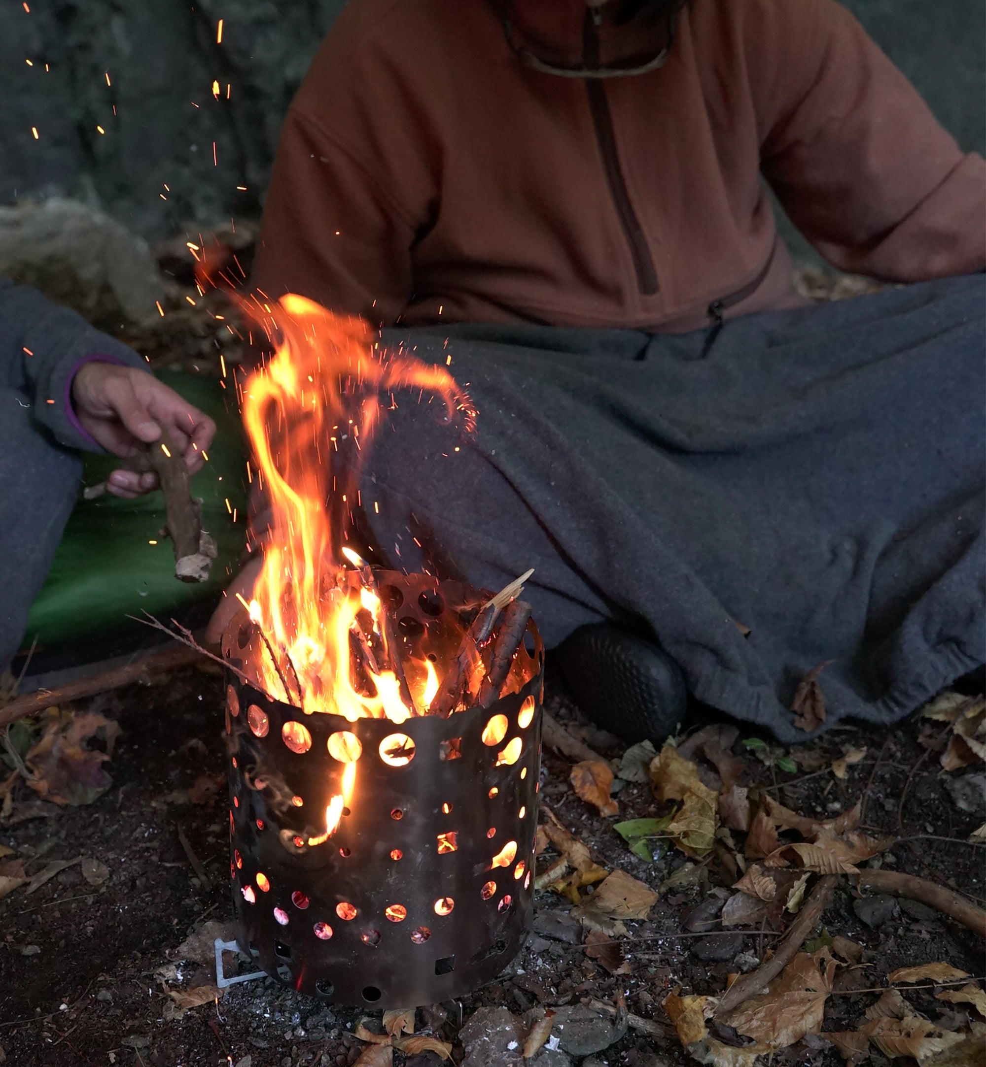 AXESQUIN × Moonlightgear WOOL FLEECE アグラスカート 軽Edition