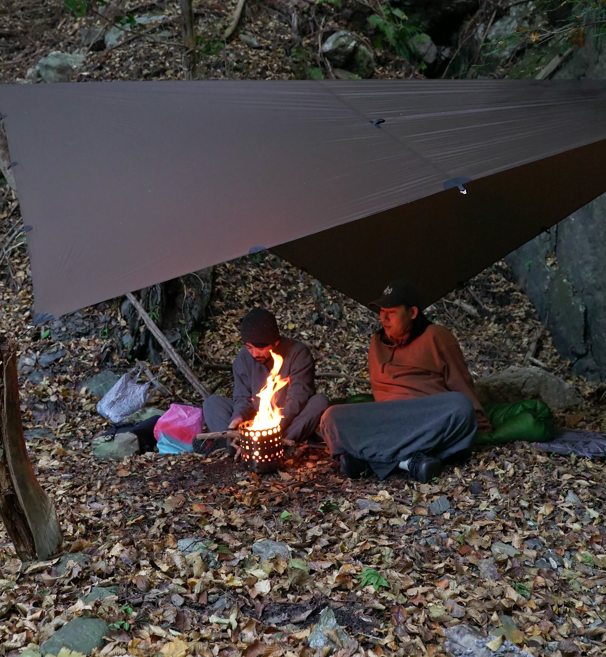 AXESQUIN × Moonlightgear WOOL FLEECE アグラスカート 軽Edition