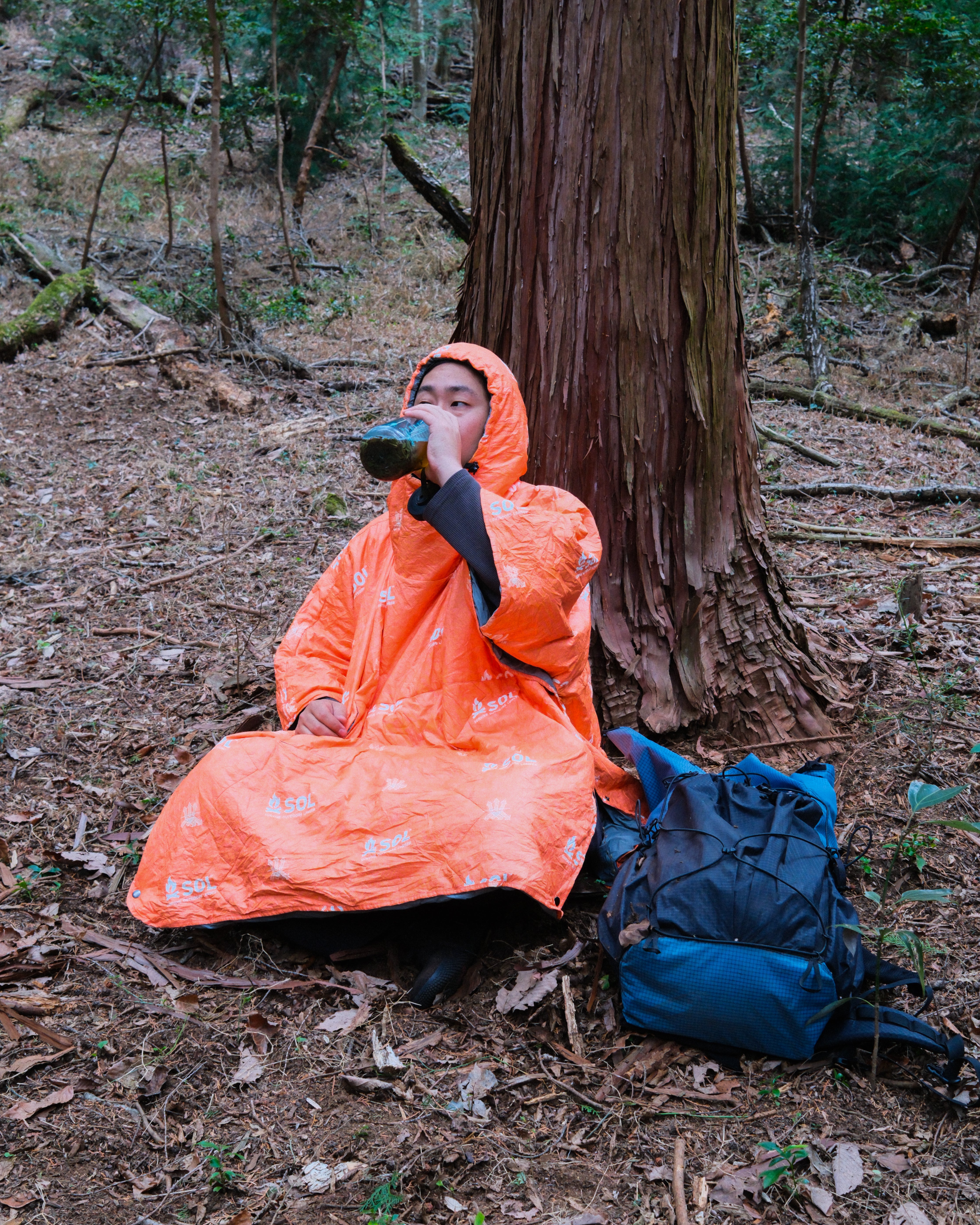 SOL inslated poncho / SOL エスケープインスレーテッドポンチョ