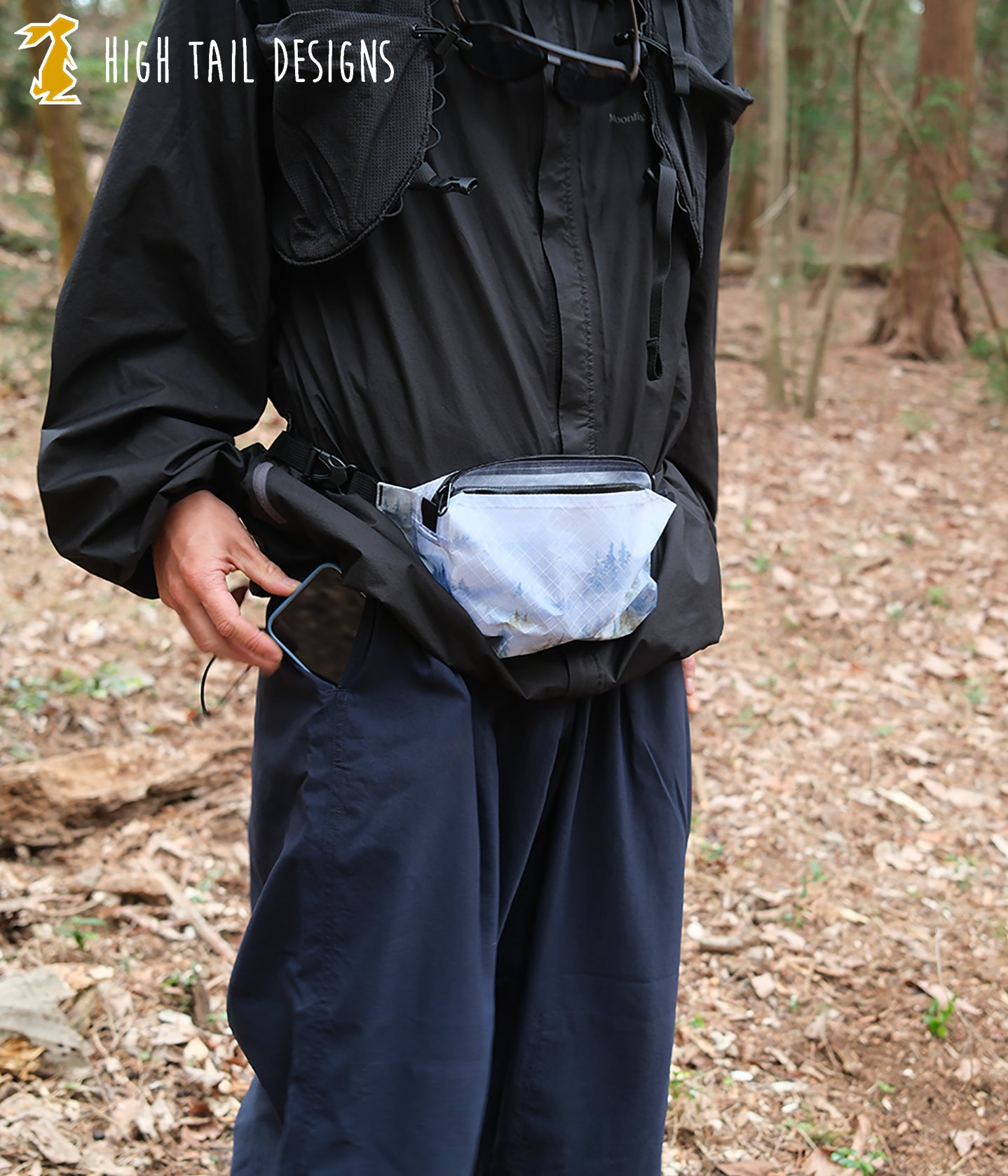HIGH TAIL DESIGNS × Hannah Beimborn / Watercolor Series The Ultralight Fanny Pack  TX95