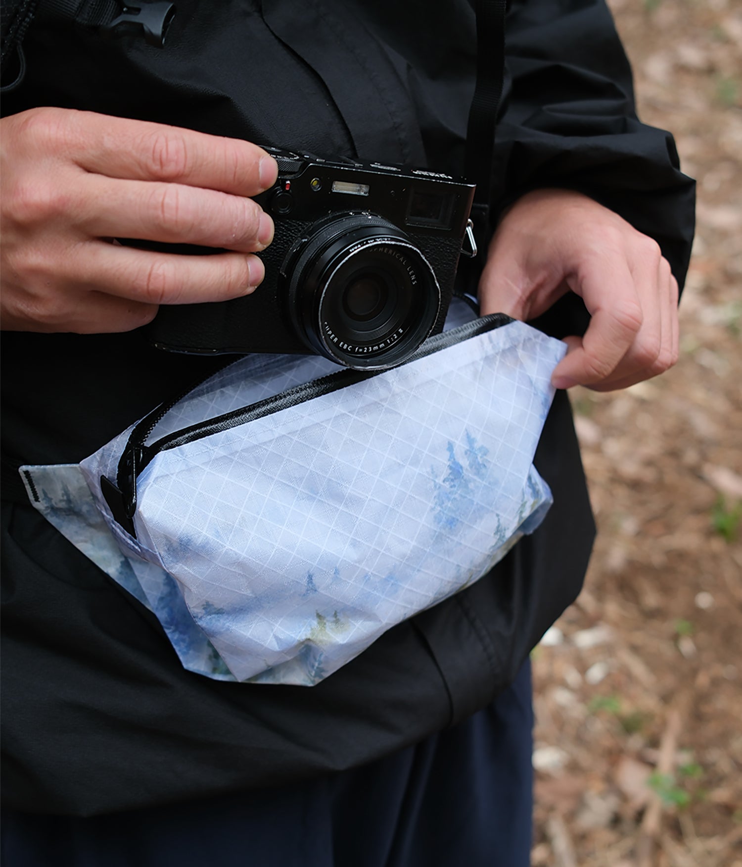 HIGH TAIL DESIGNS × Hannah Beimborn / Watercolor Series The Ultralight Fanny Pack  TX95