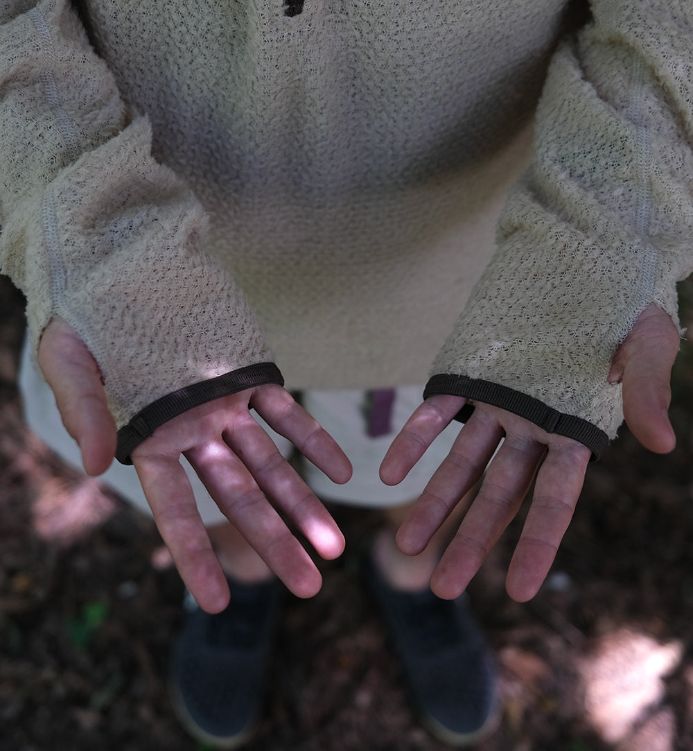 Senchi Designs 90 CREWNECK W/ HALF ZIP / センチデザイン 90クルーネック ウィズ ハーフジップ