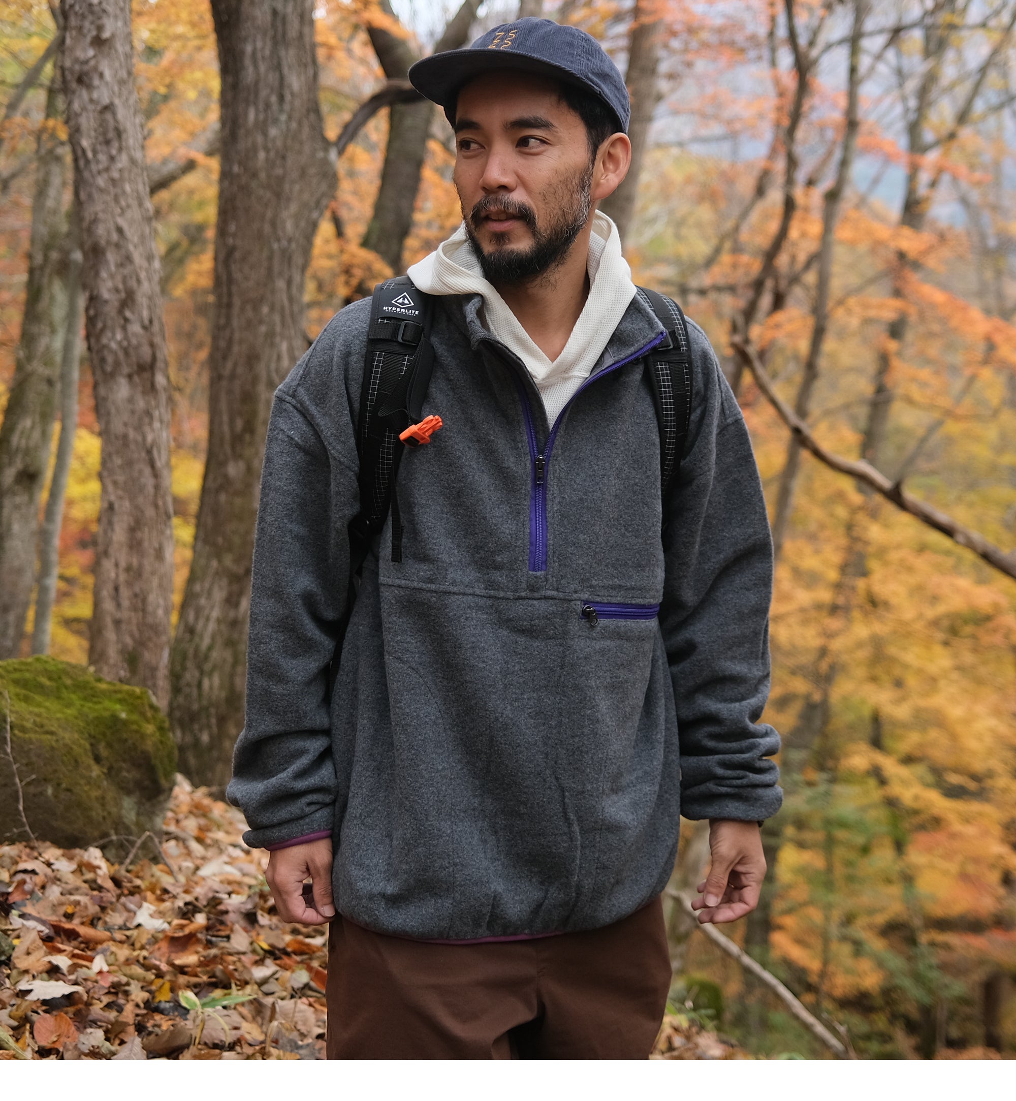 ▲モデル身長 169cm 体重62kg L/XLサイズ着用