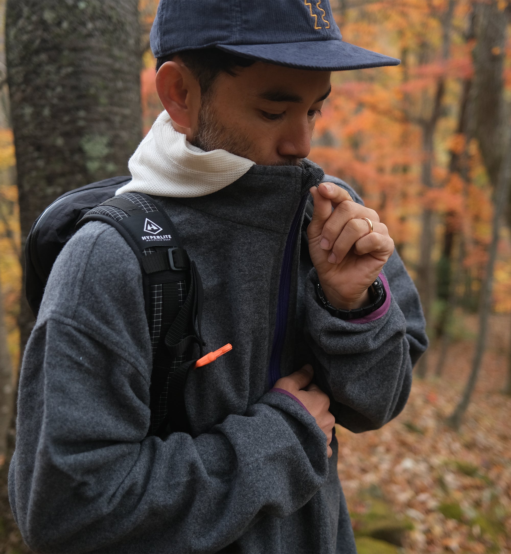 AXESQUIN × Moonlightgear  WOOL FLEECE PULLOVER 軽Edition