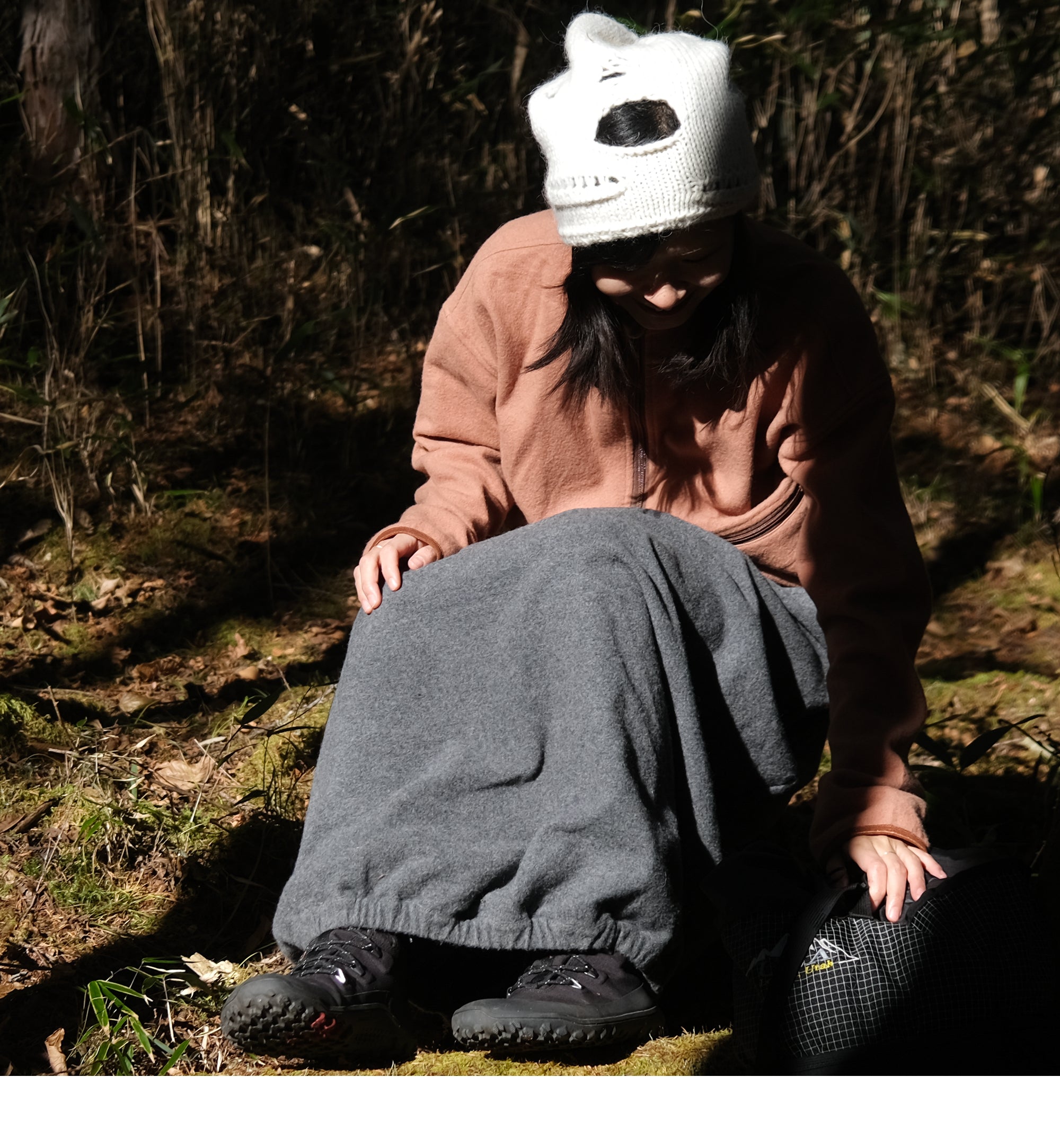 ▲モデル身長 165cm 体重51kg 