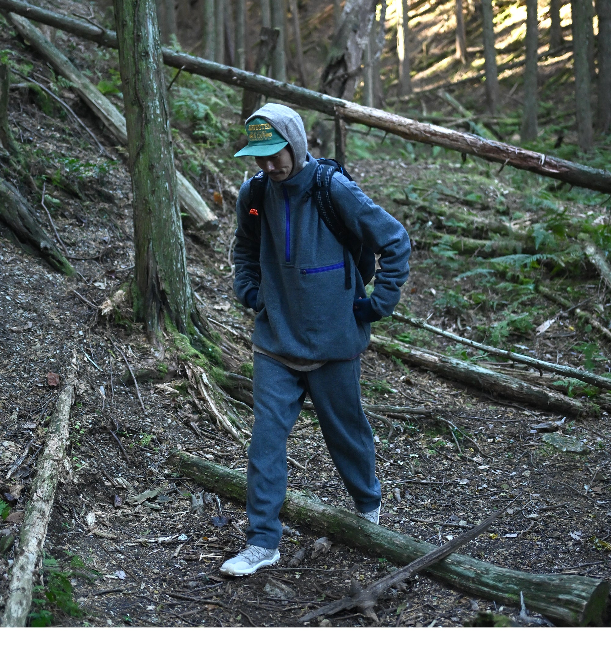 ▲モデル身長 180cm 体重65kg L/XLサイズ着用