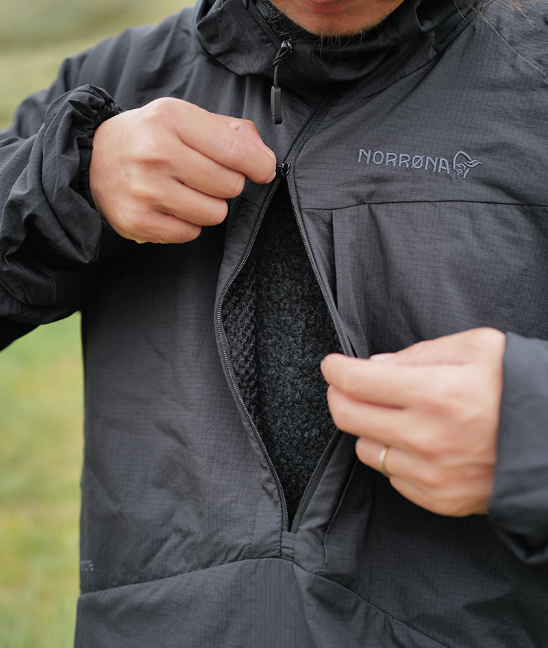 Norrona more Octa zip Hood (M) / ノローナ メンズモーレオクタジップフード