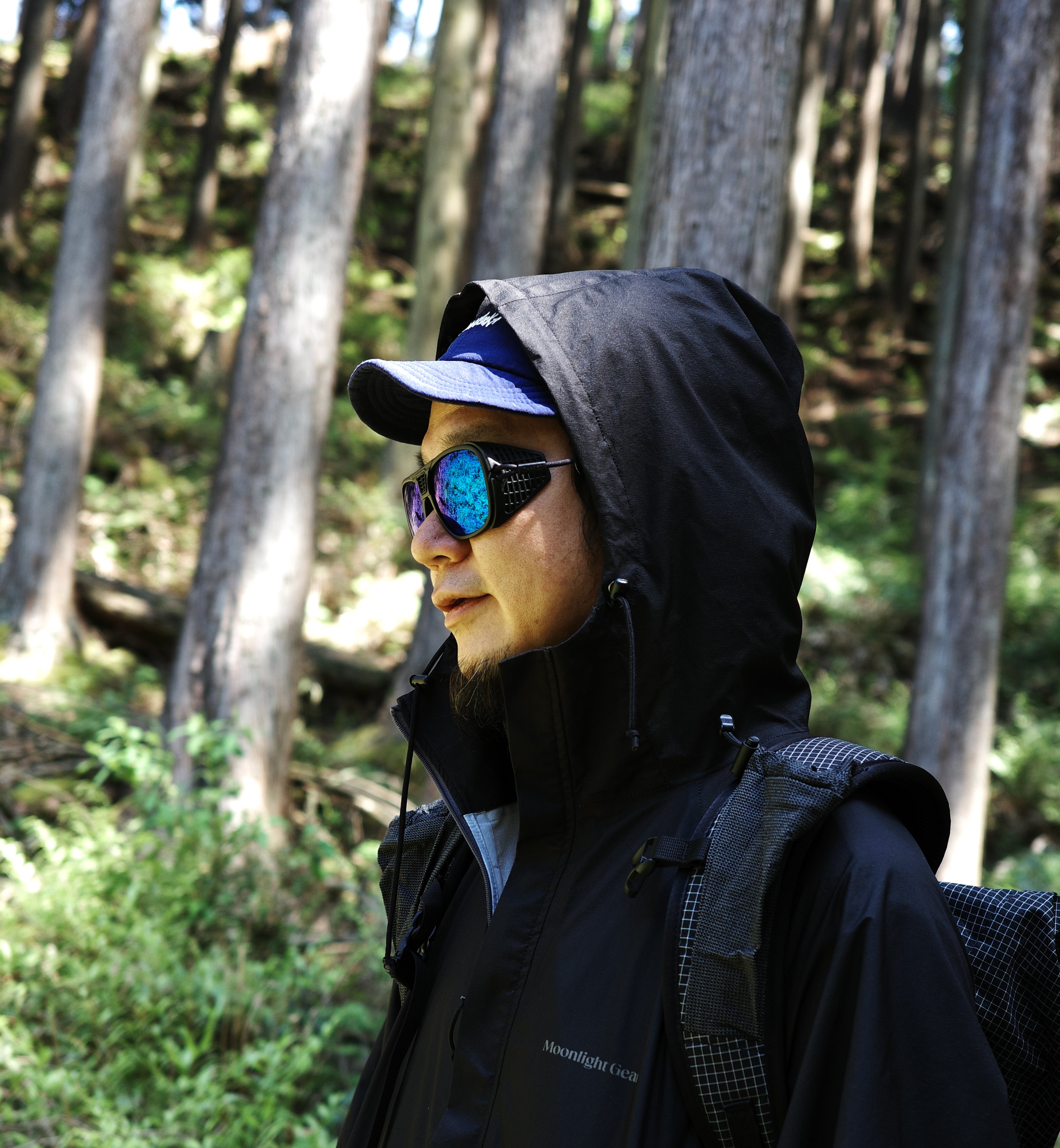 OMBRAZ Armless Sunglasses BLUE LENS series / オンブラズ  アームレスサングラス  ブルーレンズ シリーズ