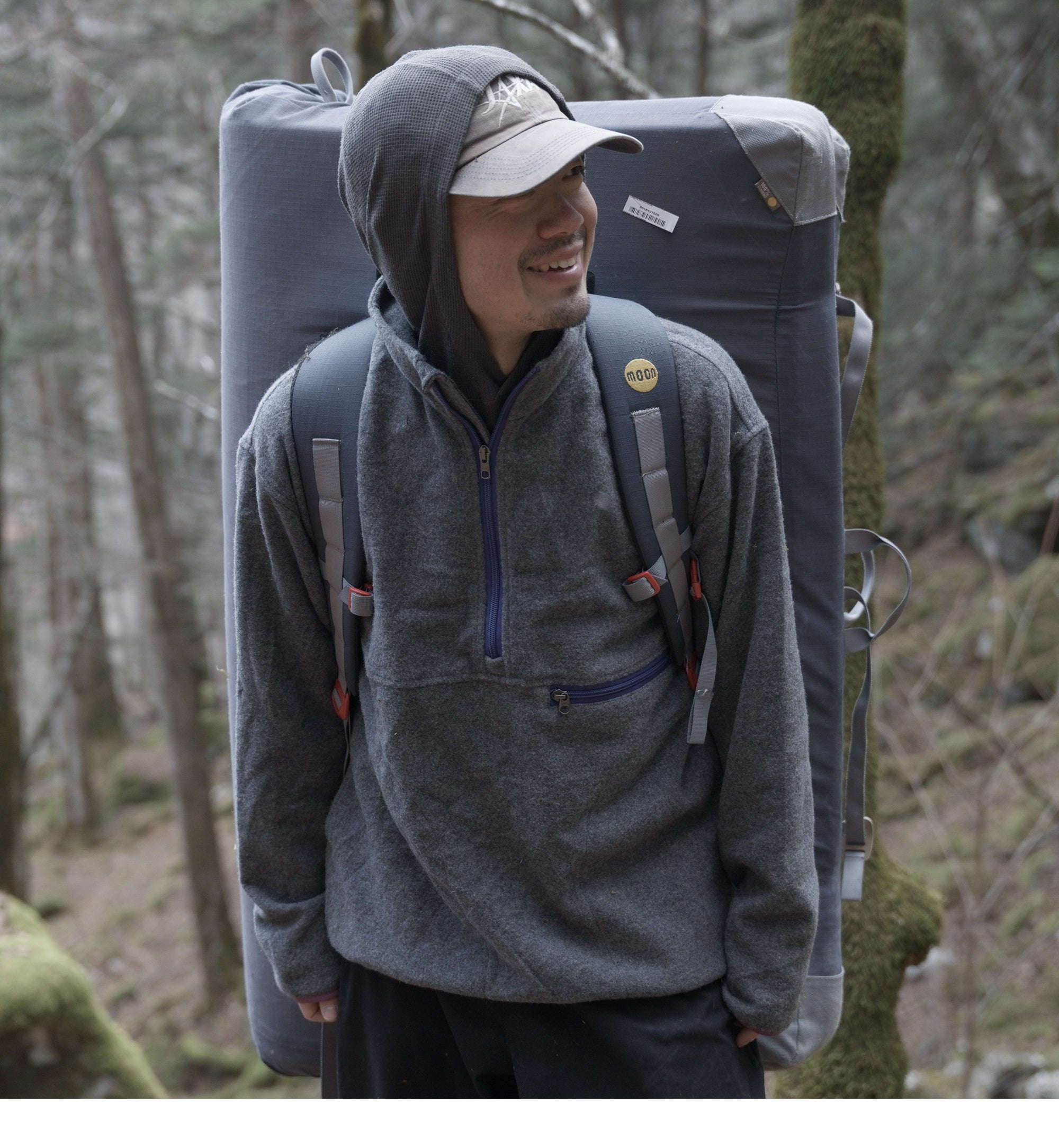 ▲モデル身長 165cm 体重59kg S/Mサイズ着用