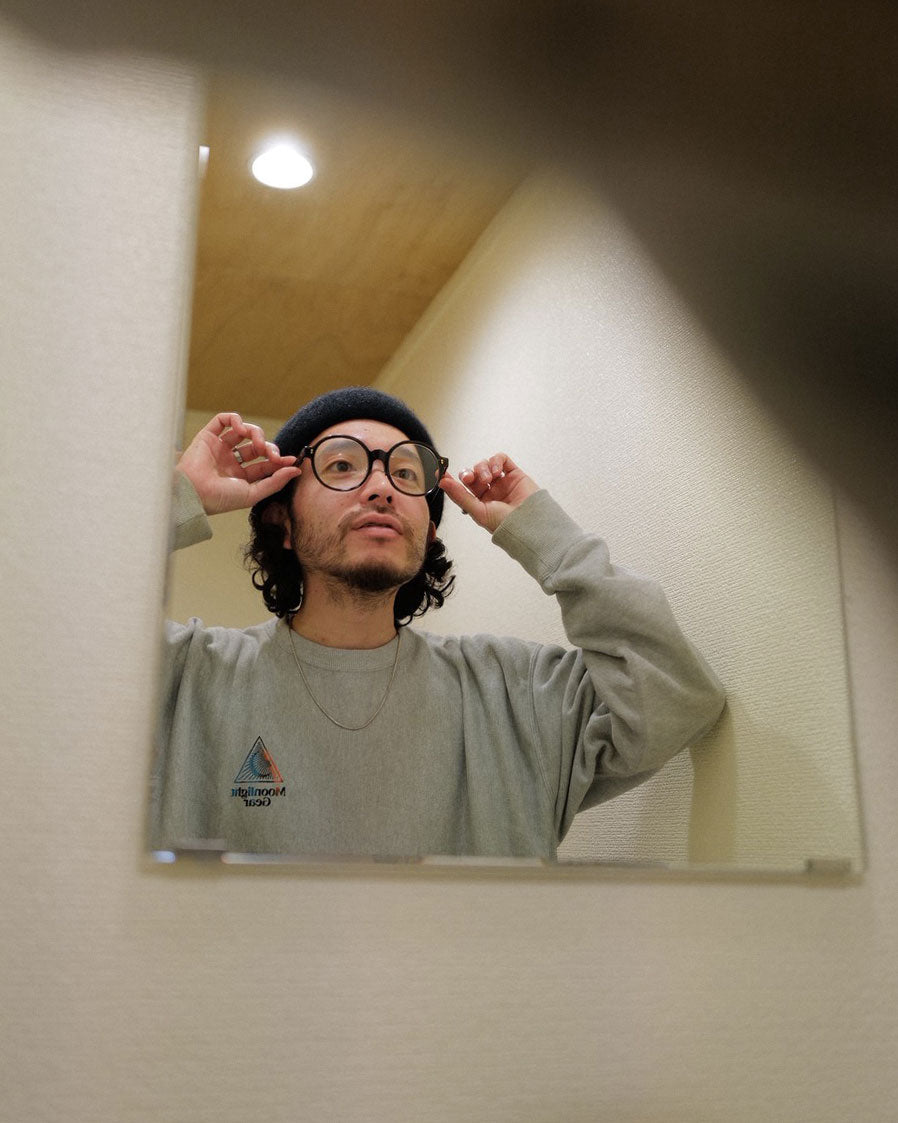 UNHALFDRAWING 越前 眼鏡 見在 Bézier 21 アニメガネ