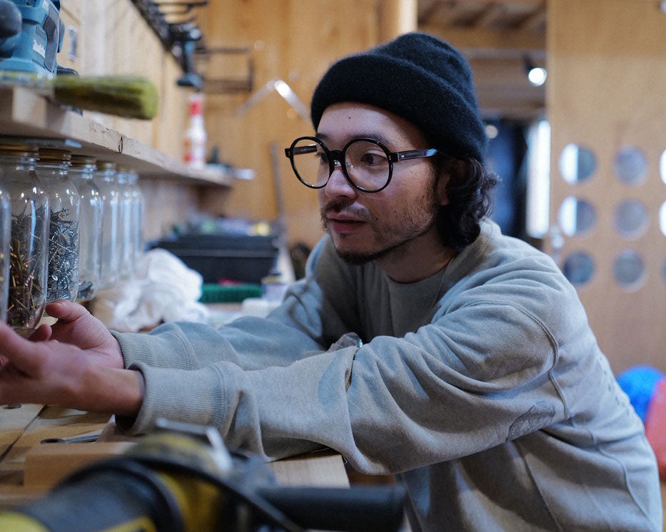 UNHALFDRAWING 越前 眼鏡 見在 Bézier 21 アニメガネ