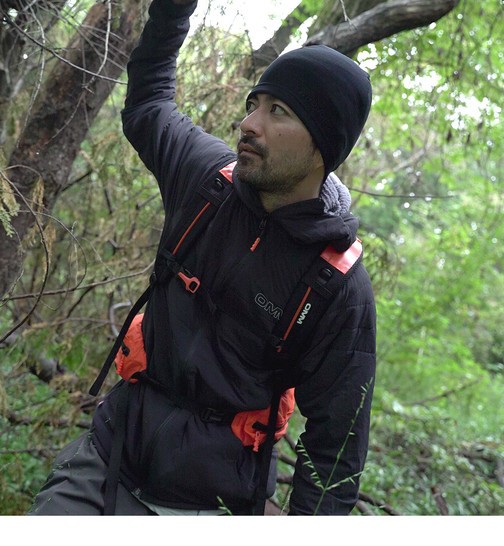 ▲モデル身長 167cm 体重53kg Mサイズ着用