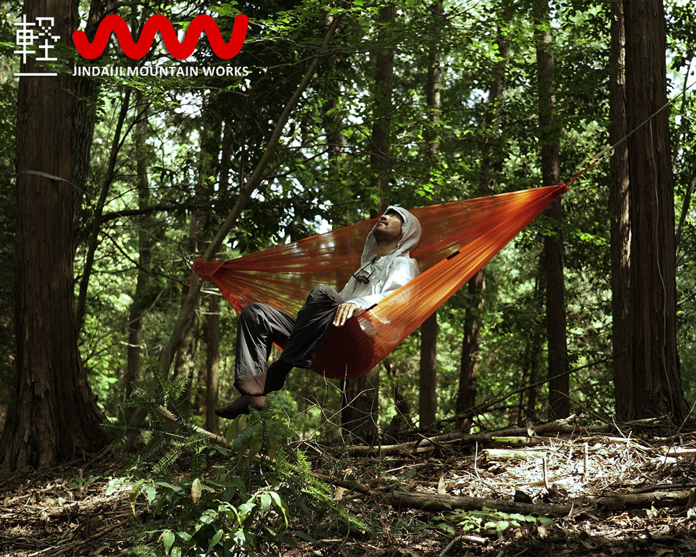 JMW× MLG/ Cloud Mesh Hammock 軽Editionセット JINDAIJI MOUNTAIN WORKS × Moonlightgear / Cloud Mesh Hammock 軽Edition