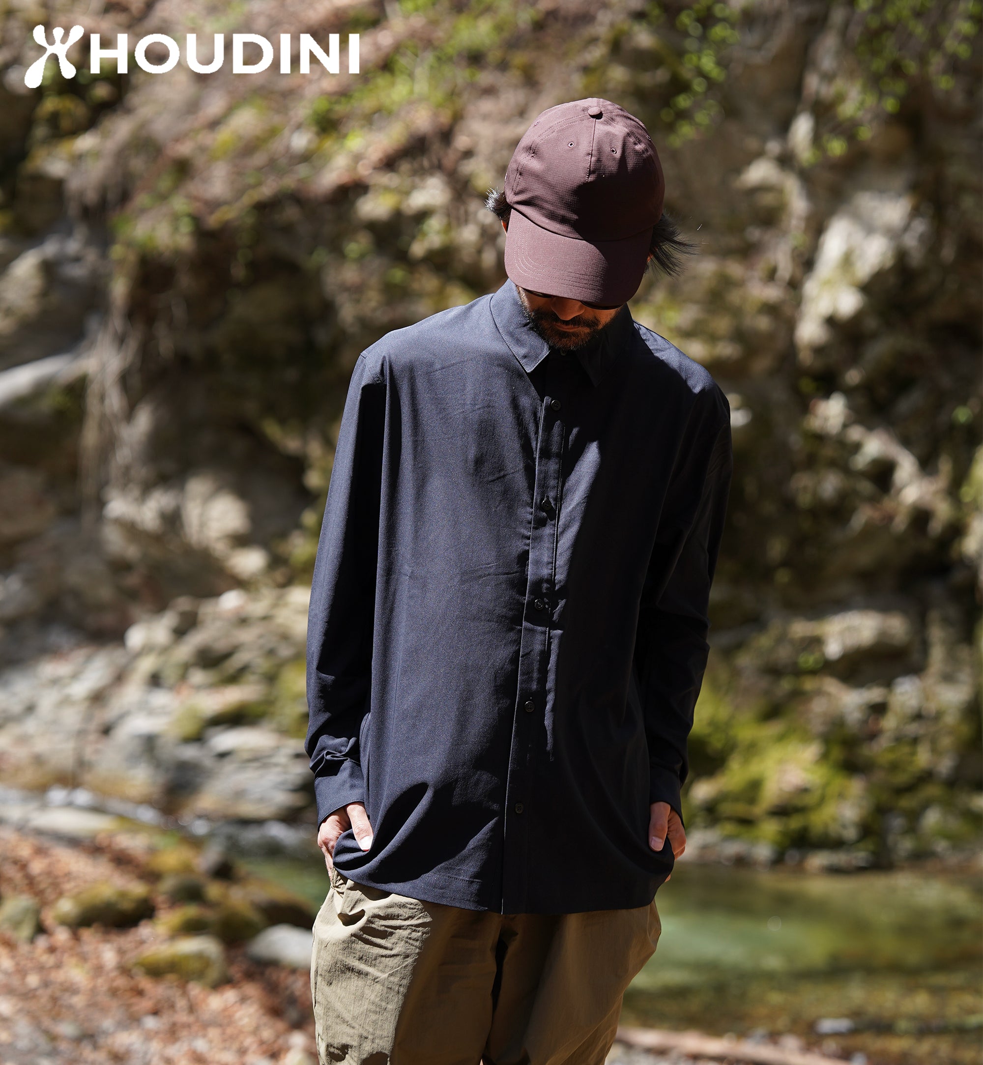 HOUDINI Ms Symbio Base Shirt / フーディニ メンズ シムバイオ ベース
