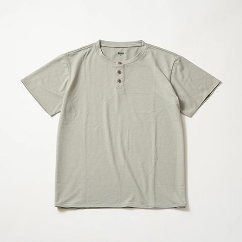 BRING / WUNDERWEAR IMMERSION HENRY NECK T-SHIRT