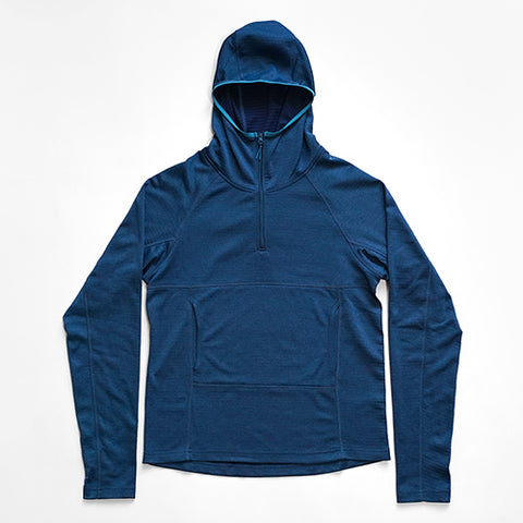 PA'LANTE grid fleece hoody / パランテ グリッドフリースフーディ