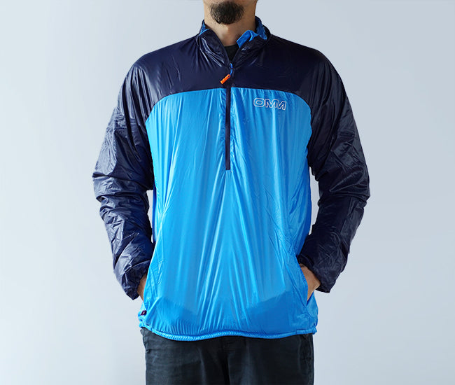 MENs S  オーエムエム スーパーソニック スモック SuperSonic Smock プリマロフト ネクスト アクティブインサレーション フリース ジャケット プルオーバー OMM ブラック系