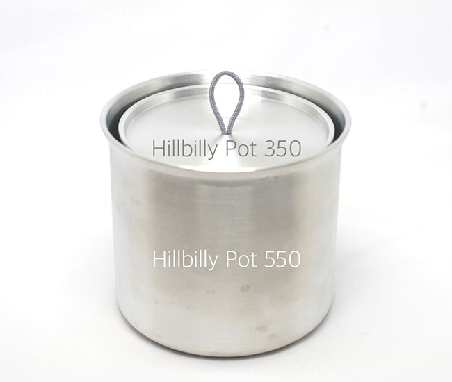 アウトドア 登山用品 JINDAIJI MOUNTAIN WORKS Hillbilly Pot 350(MLG SET) / ジンダイジ 