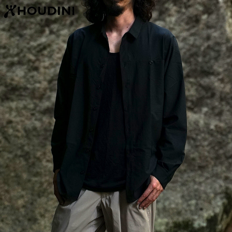 HOUDINI M's Long Sleeve Shirt / フーディニ メンズロングスリーブシャツ