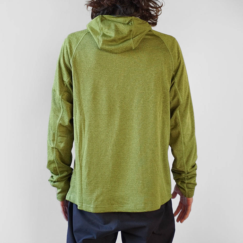 PA'LANTE grid fleece hoody / パランテ グリッドフリースフーディ