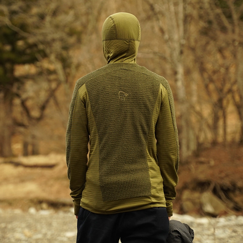 Norrona falketind Alpha120 Zip Hood (M) / ノローナ フォルケティン