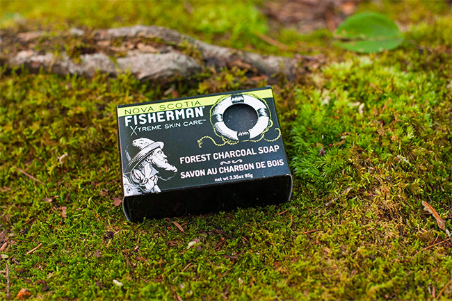 NOVA SCOTIA FISHERMAN / BODY WASH BAR FOREST CHACOAL SOAP